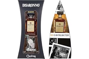 Disaronno 5cl Gift Set, including Branded Glass and Guylian Chocolate. Gift Set by Blue Tree Gifts