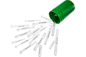 Sbirulino® Kit Vetrini da pesca All in one modelli short e slim 18 pezzi. Contenitore Porta vetrini Incluso.