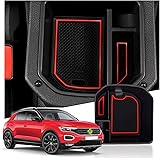 Ruiya per VW T-ROC T Roc TRoc 2018-2022 2023 Console Centrale Portaoggetti, Organizer da Braccioli per Console Centrale Conso