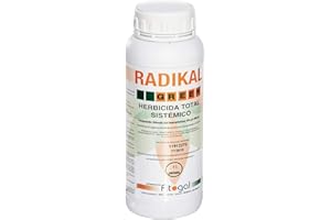 Fitogal Radikal Green Ultra Plus. 1 Litro. Herbicida Profesional Apto para jardineria domestica de acción Total sistémico no Residual para el Control de malezas. Glifosato Concentrado 36%