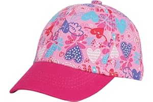 AIEOE Chapeau Enfant 2-8Ans Imprimé Cartoon À la Mode Hit-Pop Été Sport Antisolaire Coton Confortable Douce