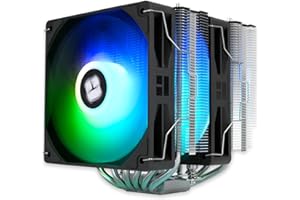 Thermalright Peerless Assassin 120 SE ARGB V2 CPU Air Cooler - 6 Heat Pipes AGHP GEN 5.0 Technology | 1850RPM PWM 120mm Fans, for Intel 1851/1700/115X/1200, AMD AM4/AM5 | Black