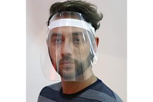 D-LOCK Visiera Schermo Protettivo Uomo Donna (Basic - Bianca)