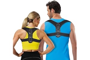 HADSOMUN Rückenglätter Haltungskorrektur Haltungstrainer für Erwachsene – für eine ergonomische Rückenstütze für verbesserte Körperhaltung, unsichtbare Rückenstützkorrektu