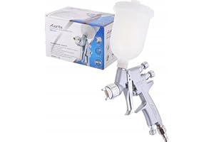 Auarita HVLP Mini H-921 Pistolet pulvérisateur à Technologie Buse de 0,8 mm Durable Capacité de 250 ML pour la Peinture Trois Modes de réglage Très Efficace Bon pour Les matériaux Lourds
