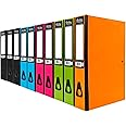 10 X Pukka Foolscap A4 Glossy Box Files With Document Clip