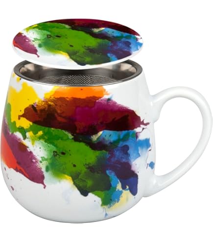 Könitz Tea For You Bubble Tea Cup 0,42 Liter – Buntes Melamin-Becher-Set, Made In Germany