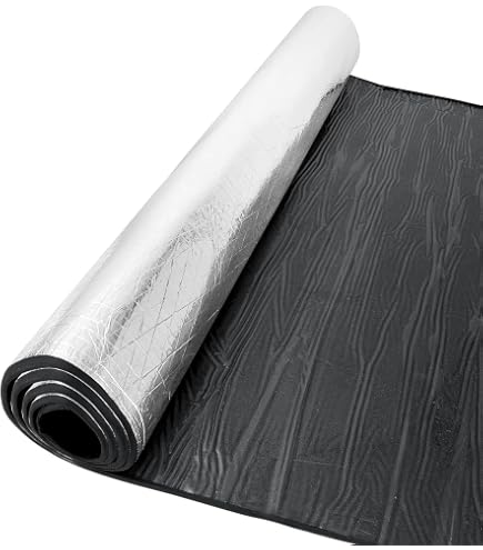 PAROC HVAC Lamellenmatte Alubeschichtet – 2,5 X 0,5 X 0,1 M – Steinwolle-Dämmung Für
