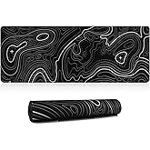 HoYiXi Mouse Mat, Textured, Wear-resistant, Washable, Non-Slip Mouse Mat, Suitable for Games, Home and Office, XXL Mouse Mat