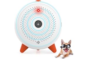 BUBBACARE Anti Aboiement Pour Chien, Dispositif anti-aboiement Chien, Arrêter les Aboiements de Chien Ultrasons LED Indiquer Dispositif de Contrôle des Aboiements des Chien pour Petits, Moyens et Grands Chiens