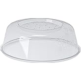 IKEA Mikrodalga Kapağı, 26 cm, Gri, PRICKIG, Polipropilen Plastik, Yuvarlak, 1 Adet, Mikrodalga Fırına Uygun, Bulaşık Makines