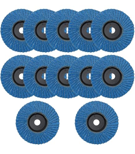 Lamellenschijven 125 mm korrel 40 conisch Lamellenschijven 125 mm korrel 40 conisch