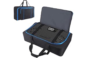 EKRISON Carrying Bag Compatible with LifePro Vibrating Plate Exercise Machine Portable Storage Bag for AXV Vibration Fitness Platform,Vibration Plate Machine Carry Bag Fitness Equipment Accessories(Case Only)