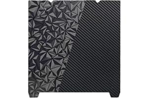 RETUXEP PEO PET 3D Printer K1 K1C Sheet 235x235m,Smooth PEO PET Build Plate Spring Steel Print Bed (no Magnetic Base) for Creality K1/K1C/Ender 5 S1/Ender 3 S1 Pro/Ender 3 S1/Ender V3 KE/Ender3 V3 SE