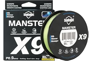 SeaKnight X9 Lignes de pêche tressées 9 brins tressés Ligne de pêche à la Carpe 150m/ 300m/ 500m Longue coulée Super Forte Multifilament Ligne de pêche en mer 17-80LB