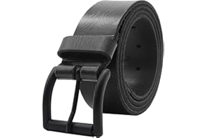 PELLE TORO Hunter Leather Belt for Men, Handmade Mens Belt for Jeans, Work or Casual Wear Cowboy Style