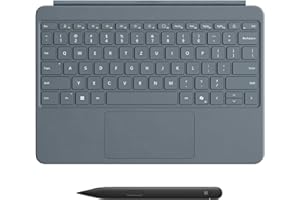 ‎MICROSOFT Microsoft Surface Pro 12" Keyboard mit Slim Pen | kompatibel mit Surface Pro 12" | QWERTZ | Ozean