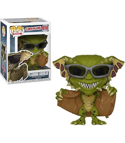 Funko Pop! Movies Gremlins #1147 GREMLIN 3D Glasses Drink Vinyl Figure - View #13