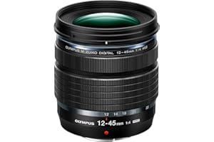 Olympus M.Zuiko DIGITAL ED 12-45mm F4.0 PRO Objektiv, Standard Zoom, Passend für alle MFT Kameras (Olympus OM-D & Pen Modelle, Panasonic G-Serie), Schwarz