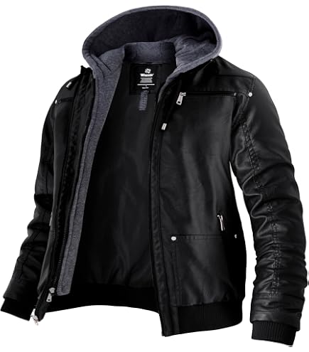 Veste Homme Cuir Blouson Aviateur En Cuir Marron Pour Homme,Manteau De Moto Vintage,Veste En Daim,Couleur Pure,Imitation Cuir,Veste Coupe-Vent, Manteau De Motard Veste En Cuir Homme