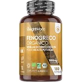 Organic Organic Fenugreek 1500mg - 180 Capsules for 3 Months Supply | Fenugreek Seeds Powder - Organic Label and Organic Cert