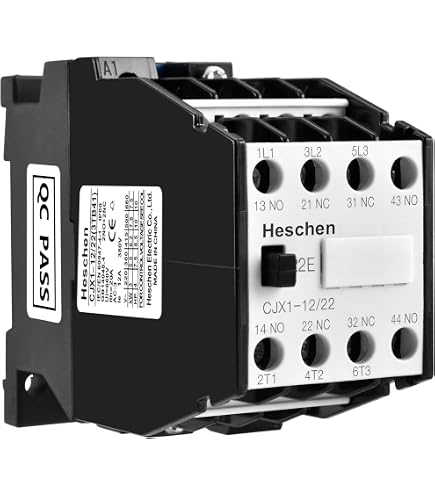 Schneider Electric LC1D80M7 TeSys D Non-Reversing contactor - 3P(3 NO) - AC-3 - <= 440 V 80 A - 220 V AC 50/60 Hz coil
