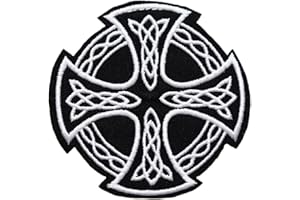 topt rasta ecusson Croix catholique celte Celtic Breizh Biker 8cm patche Insigne