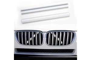 Inserto griglia anteriore bianco AggAuto, inserti griglia a strisce per BMW F20 F30 2011-2021,328i/320i/335i/428i, accessori griglia per BMW 1/2/3/4/5 serie F21/F22/F23/F45/F31/F33/F36