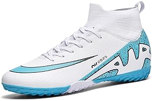 MINGSIBO Scarpe da Calcio Uomo Sportivo All'aperto Professionale Scarpe da Calcetto Erba Sportivo All'aperto Bambino Calcetto