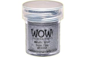 WOW! Embossing Powder Prägepuder, 15 ml, Silber