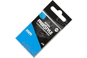 Spro Freestyle Reload Fluoro Snaps - 10 Hooks