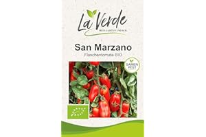 LA VERDE MEIN GARTEN UND ICH. San Marzano BIO Tomatensamen