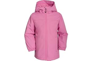 NORDOIS Softshelljacke Kinder Winddicht und Wasserdicht Jungen Regenjacke Outdoor mit Kapuze Atmungsaktiv zum Wandern