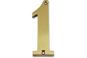 Symbol CLM9701 siffror"1" – mässing massiv – höjd 97 mm