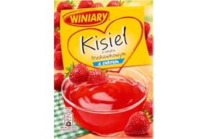GOOD4YOU Winiary Polnisches Dessert "Kisiel" mit Erdbeergeschmack, 25er Pack (25 x 77 g)