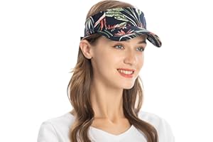 ZLYC Femme Été Golf Sports Visière Tennis Sports Casquettes Visières