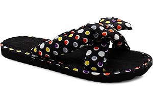 IMTY Girls Youth Kids Floral Mule Sandals Slip On Summer Beach Flip Flops Lightweight Flat Slides