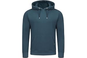 riverso Hoodie Herren RIVTheo Regular Fit Kapuzenpullover Pullover Schwarz Grau Grün Blau Rot Braun S M L XL XXL 3XL 4XL 5XL