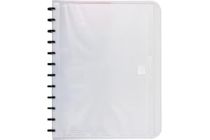 ELBA manageMe teczka na obrączki A4 z zamkiem błyskawicznym, 25 koszulek bezbarwnych, 1 sztuka