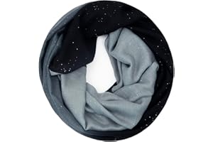 Gloop Damen schal leichter Langschal Loop Schlauchschal Tuch Viele Farben