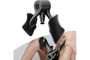 DRZHEAM Thigh Toner Pelvic Floor Inner Thigh Exerciser Strengthener for Women and Men Adjustable Strength Inner & Outer Thigh Exerciser, Leg Maste, Home Gym Exercise Equipment