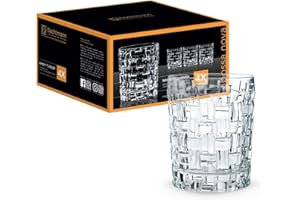 Nachtmann Bossa Nova 92076 szklanki do whisky, zestaw 4 szt., kryształowe, 330 ml