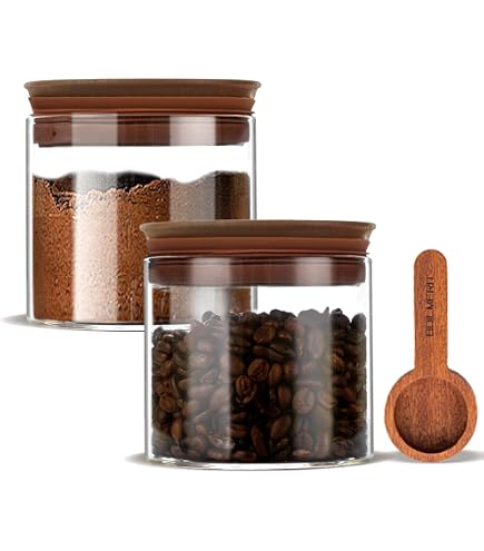 Kimona Akazienholz Aufbewahrungsdose Mit Deckel – Rund, 11,43x11,43x15,24 Cm, Für Küche, Tee, Kaffee, Kekse, Als Geschenk