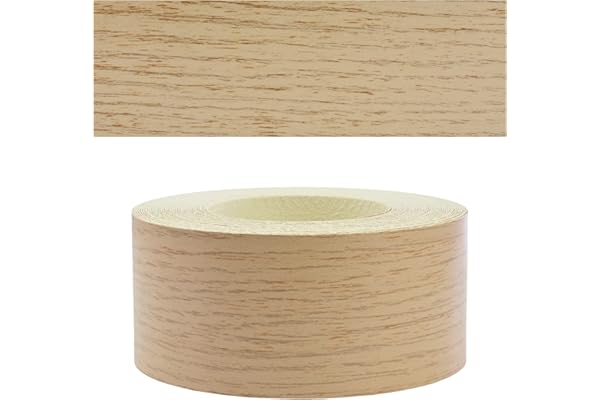 Mprofi MT® - Chant Melamine | 45mm X 5m | Bande de Chant Chêne Sonoma | Epaisseur 0,50mm | Facile à Appliquer | Pour Étagères, Meubles & Panneaux | Chant Thermocollant Durable