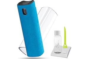 Detergente Schermo Touchscreen Mist Spray, DauMeiQH Kit di Pulizia Elettronica per Cellulari, iPhone, iPad, Computer, Laptop, Tablet, MacBook Pro, PC, TV, Schermi Auto, Occhiali - Blu