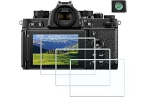 HUIPUXIANG ZF Displayschutzfolie für Nikon Z f Kamera (für Zubehör), 0,3 mm High-Definition, 9H Härte, optisches LCD, Premium-Glas-Schutzhülle, 3 + 1 Packung