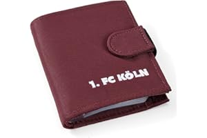 KÖLN COLOGNE 1. FC Köln Geldbörse Bordeaux Geldbeutel Portmonee - Plus Lesezeichen I Love Köln