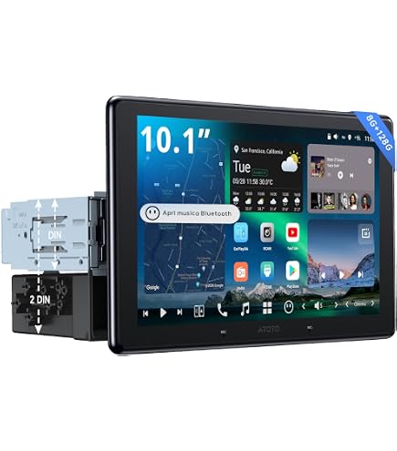 ATOTOZONE Pulsante Android Da 7