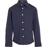 Tommy Hilfiger SOLID STRETCH POPLIN SHIRT L/S G&ouml;mlek Erkek &ccedil;ocuk