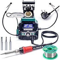 Stazione Saldatura E Aria Calda YIHUA 995D+ EVO - 2-in-1 Con Display LCD, Pinzette E Accessori - Foto 3